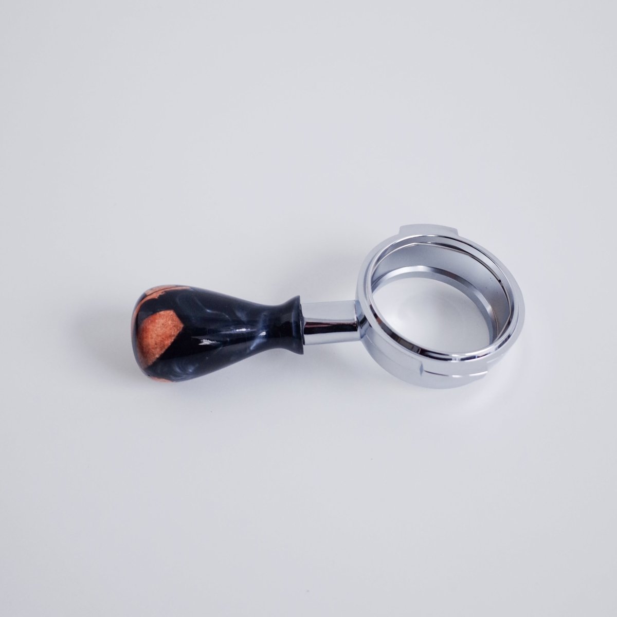 58mm E61 Bottomless Portafilter – Short Handle - Café Liégeois Canada Inc.