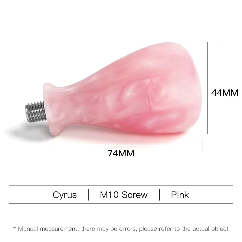 58mm E61 Bottomless Portafilter – Short Handle Pink or black wood