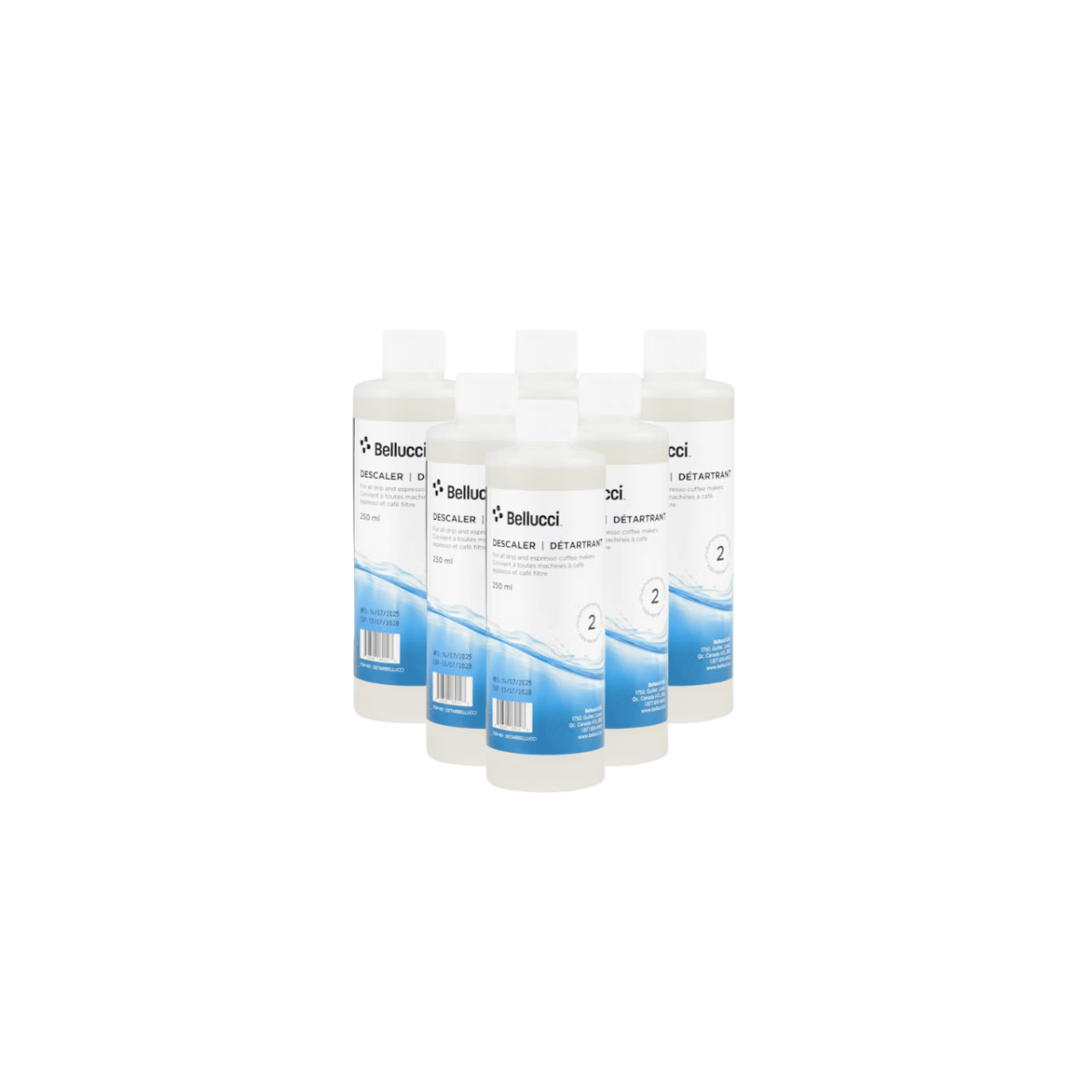 Bellucci - Liquid Descaler - Saeco certified - Café Liégeois Canada Inc.