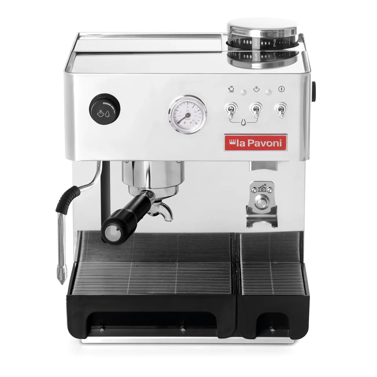 La Pavoni - Domus Bar Combi Espresso Machine Stainless Steel - Café Liégeois Canada Inc.