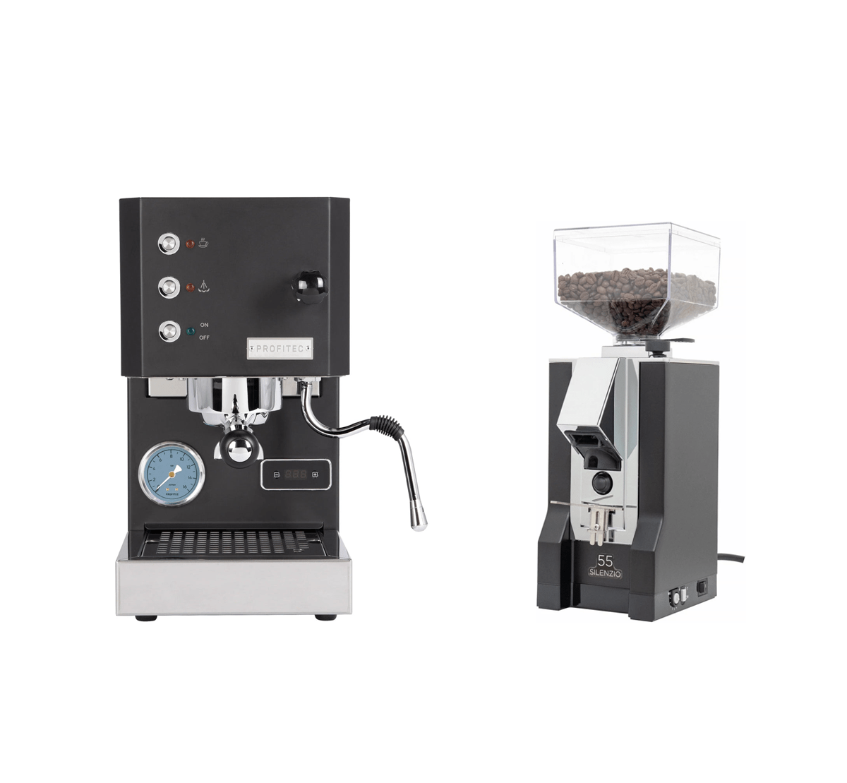 Profitec Go - Eureka Mignon Silenzio 55 (Bundle) - Café Liégeois