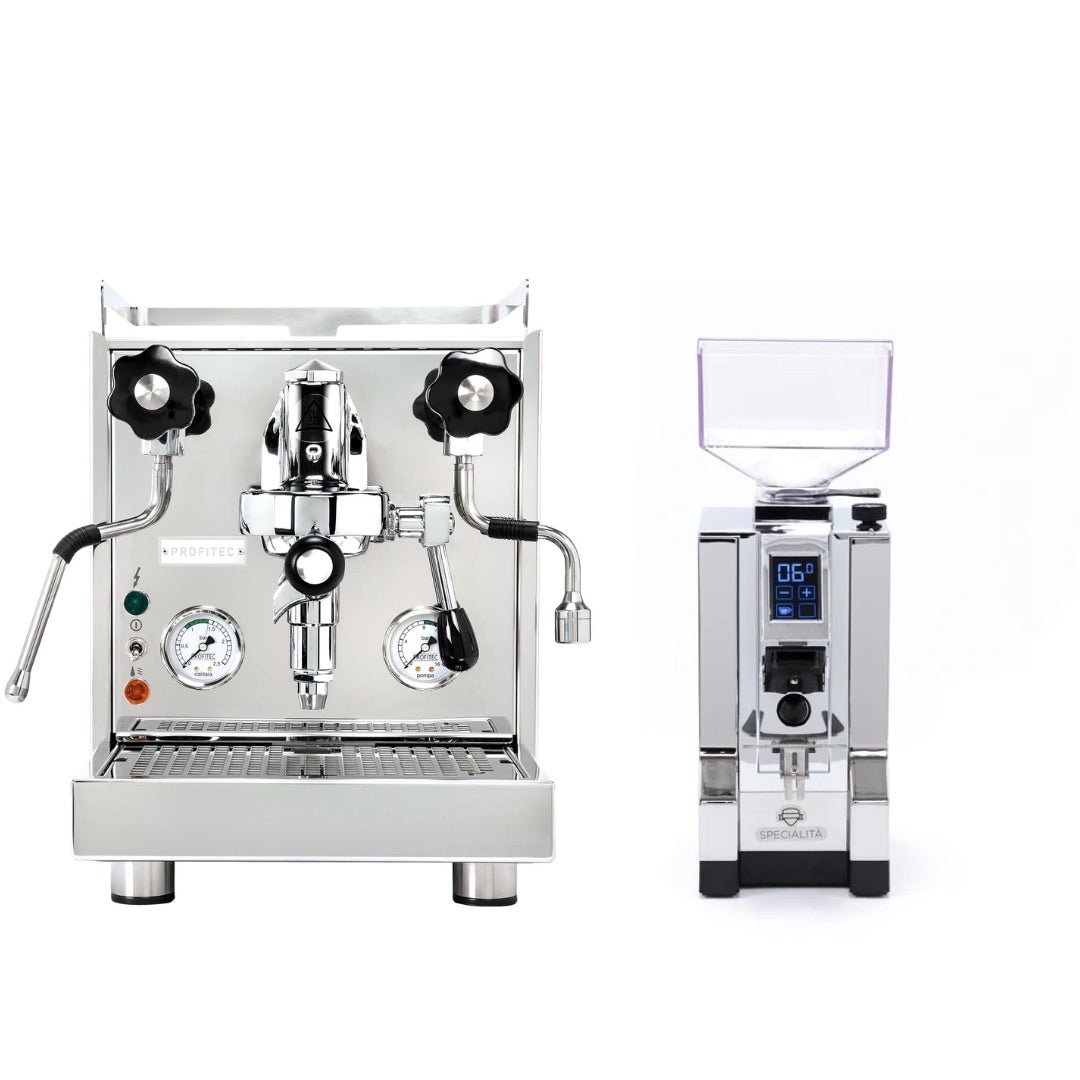 Profitec - Pro 500 / Eureka - Mignon Specialita Chrome (Bundle) - Café Liégeois