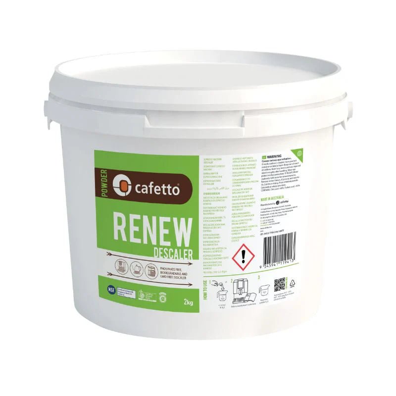 Cafetto - Renew Espresso Machine Descaler (2kg) - Café Liégeois Canada Inc.