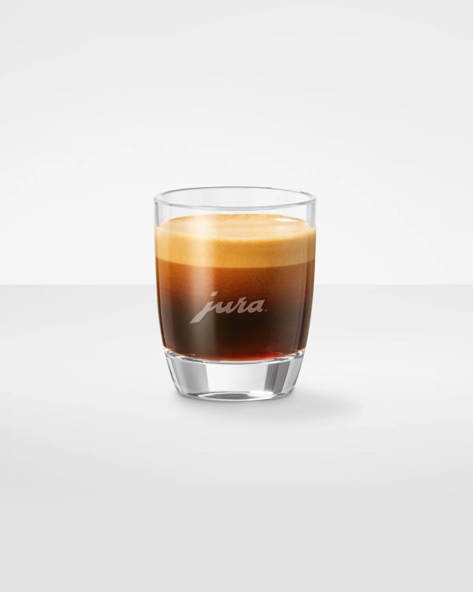 Jura - Set of 2 glass espresso cups - Café Liégeois Canada Inc.