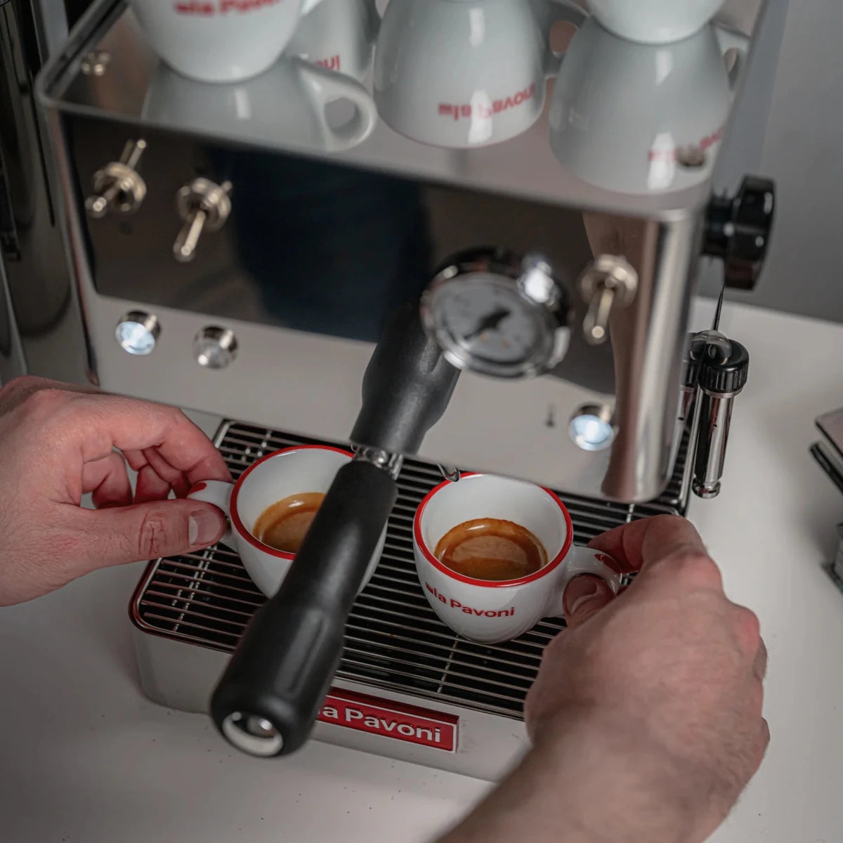 La Pavoni - Casa Bar Steel Manual Espresso Machine Stainless Steel - Café Liégeois Canada Inc.