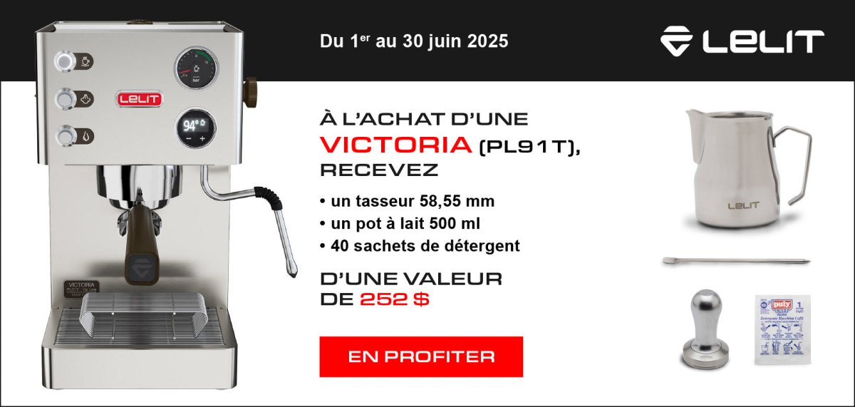 Lelit - Victoria (LEPL91T) - Café Liégeois Canada Inc.