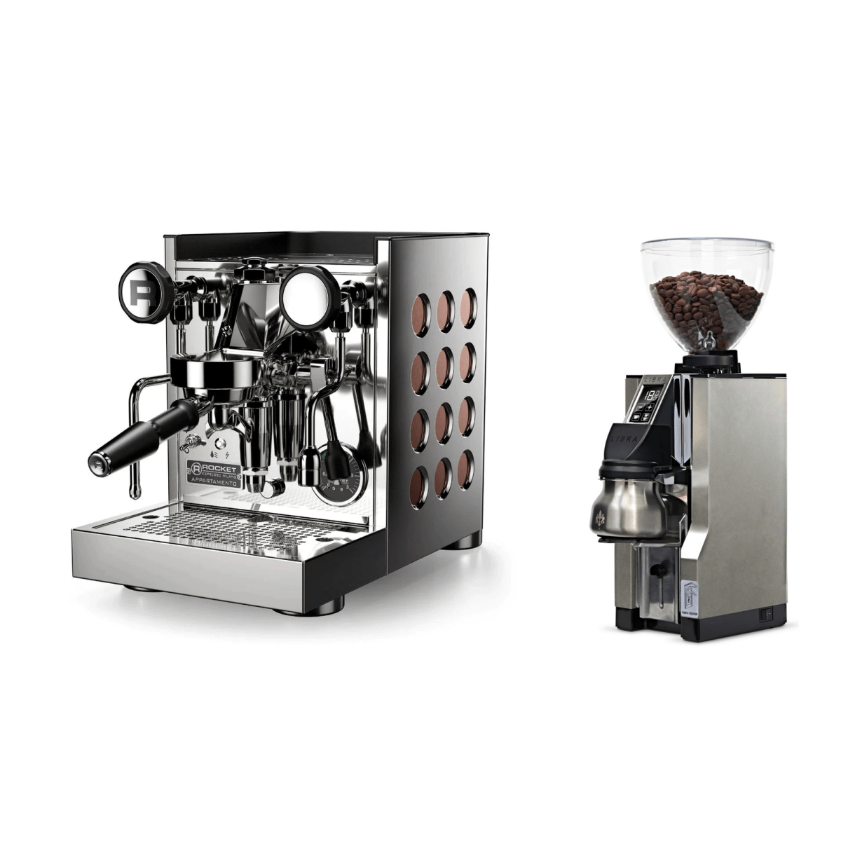 Rocket - Appartamento TCA & Eureka - Mignon Libra 65 AP - Grind by Weight (Bundle) - Café Liégeois Canada Inc.